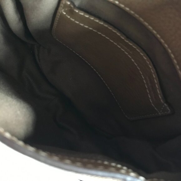 Chloe Marcie Small Crossbody Shoulder Saddle Bag Purse Womens Brown Leather - Picture 9 of 15